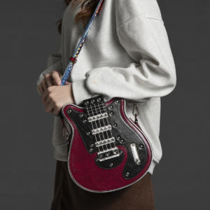 Guitar Shape Crossbody Bag